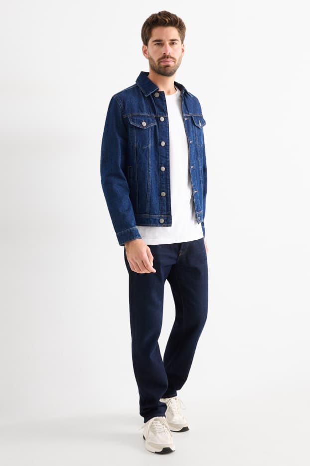 Herren - Regular Jeans - Thermojeans - LYCRA® - dunkeljeansblau
