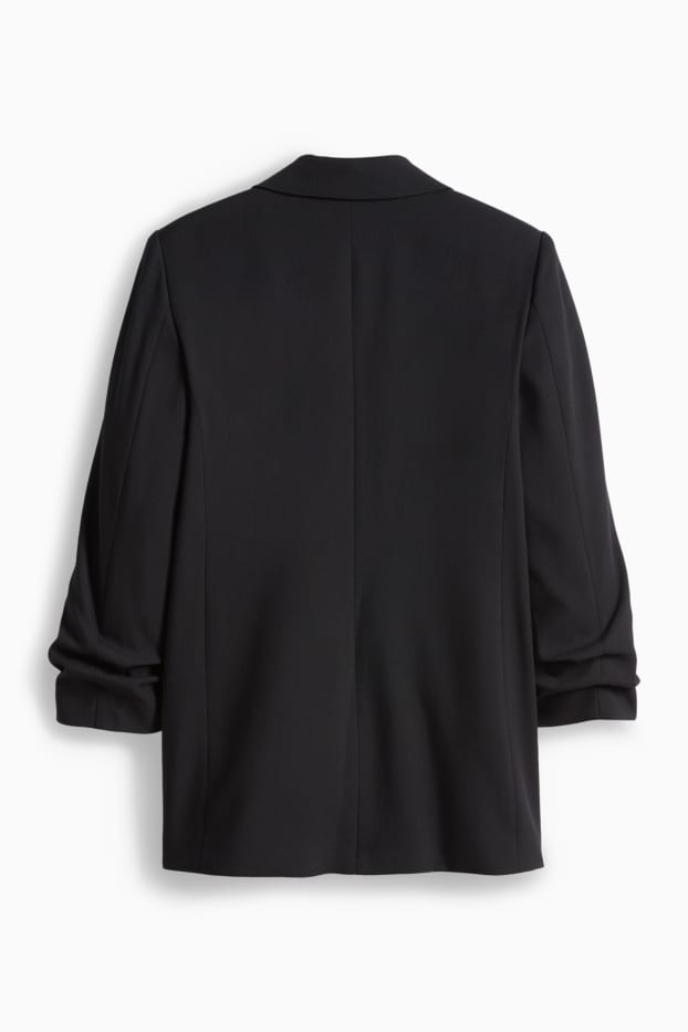 Women - Business blazer - regular fit - black