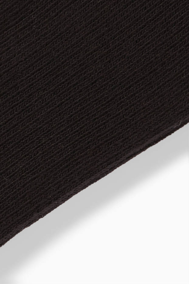 Kinder Mädchen - Multipack 2er - Strumpfhose - gerippt - schwarz