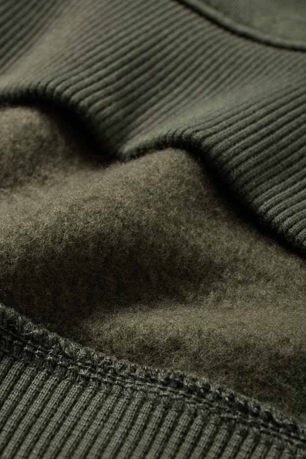 Děti - chlapci - Sluchátka - mikina - zelená