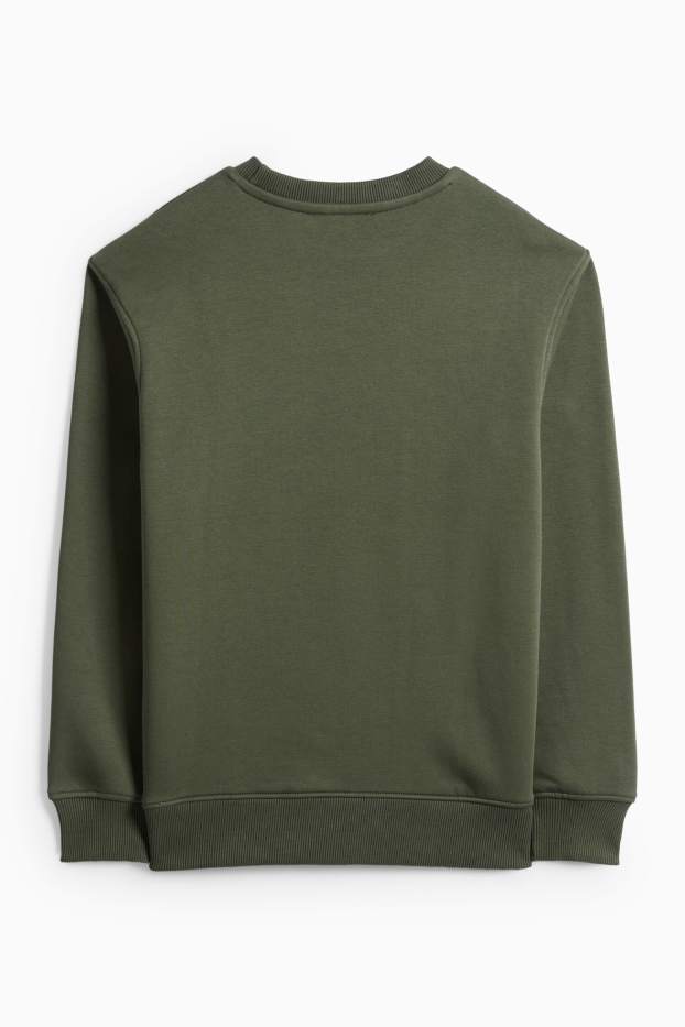 Děti - chlapci - Sluchátka - mikina - zelená