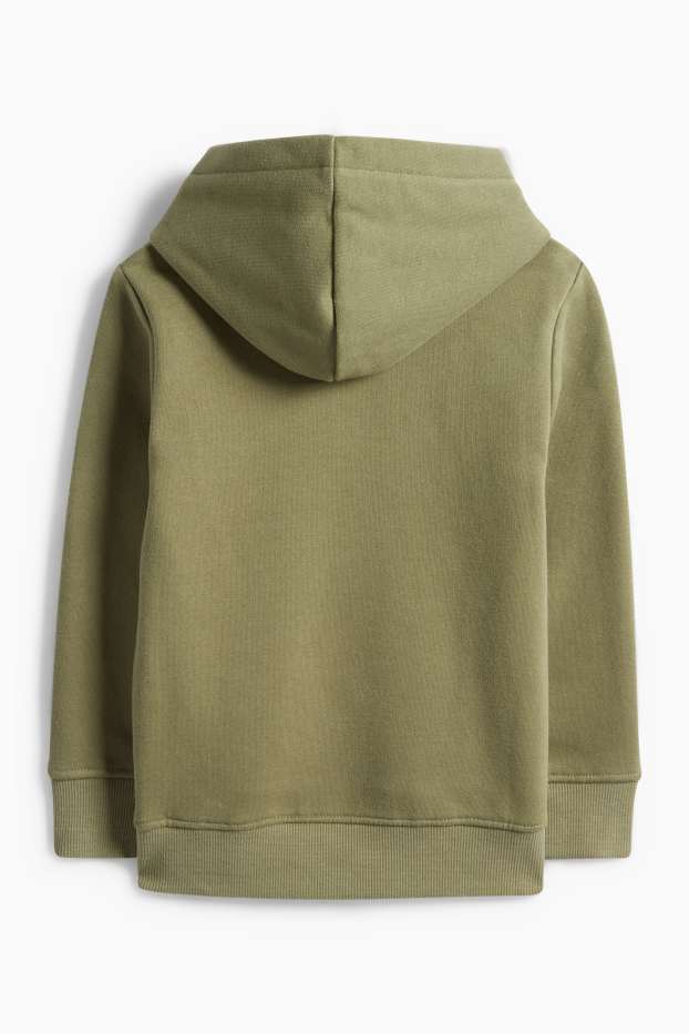 Kinder Jungen - Dino - Hoodie - grün