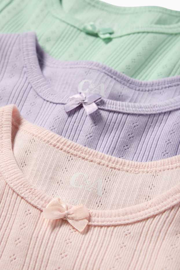 Enfants filles - maillot de corps - vert menthe