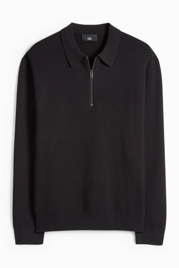 Bărbați - Pulover - negru