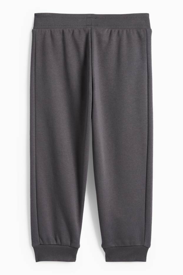 Copii - Băieți - Mașini - pantaloni de trening - gri închis