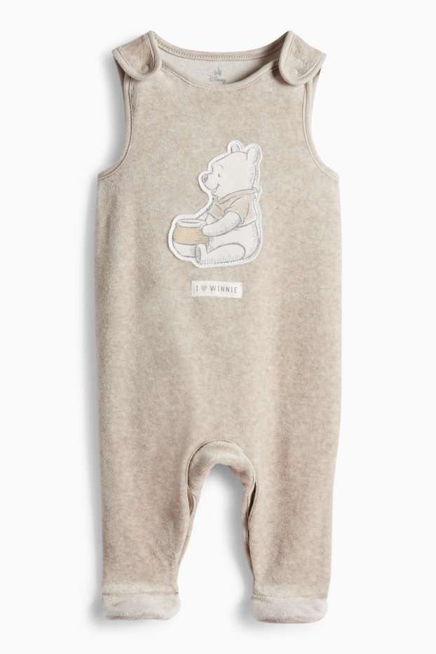 Unisex - Winnie Puuh - Strampler-Set - 2 teilig - beige