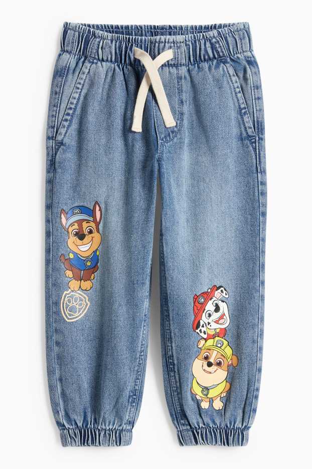 Kinder Jungen - PAW Patrol - Chase, Marshall - Relaxed Jeans - Thermojeans - jeansblau