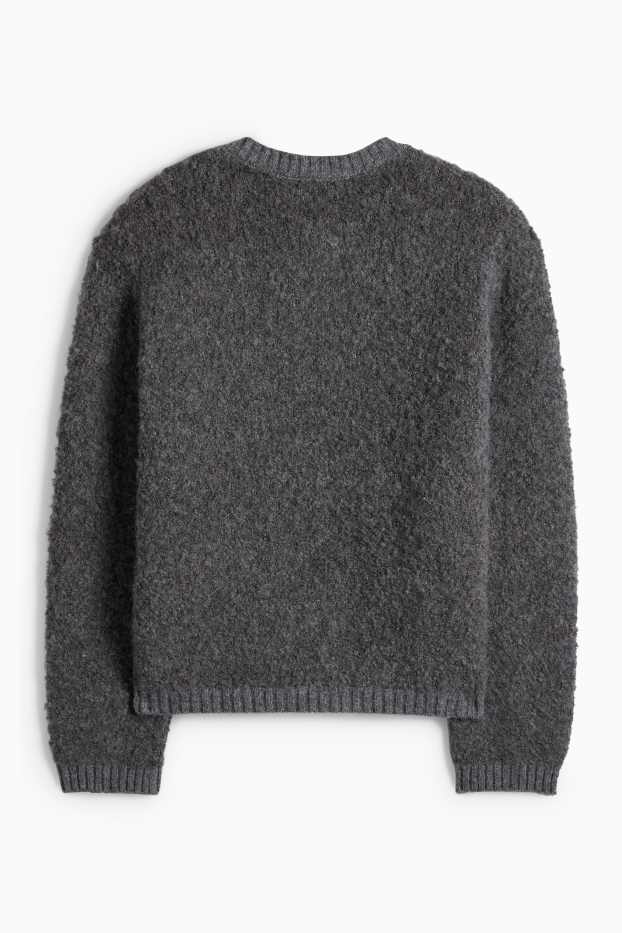 Dámské - Kardigan - šedá