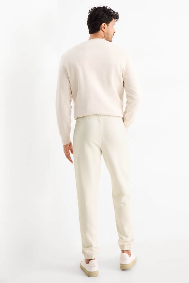 Herren - Jogginghose - cremeweiss
