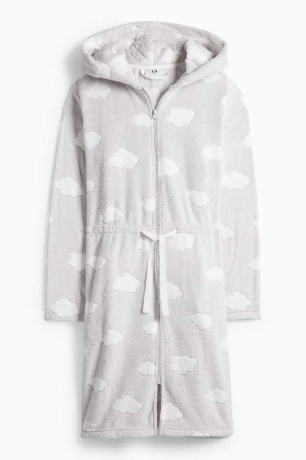 Dámské - Župan - světle šedá