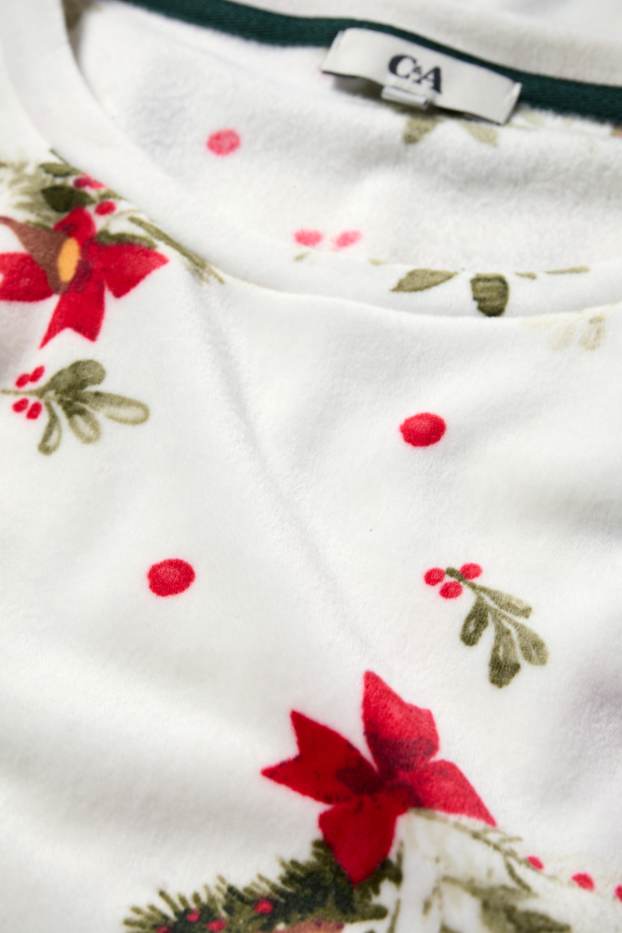 Femmes - Pyjama - blanc crème