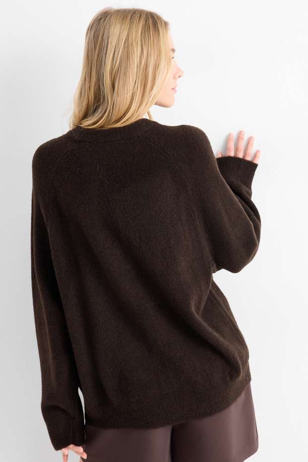 Femmes - Pull - marron foncé