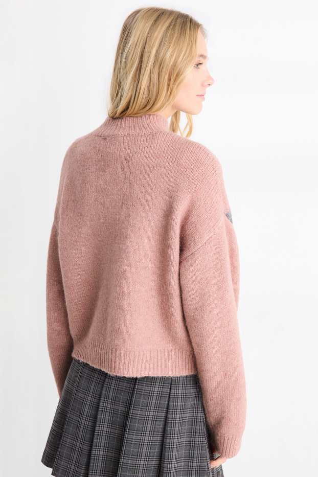 Women - Jumper - check - multicoloured