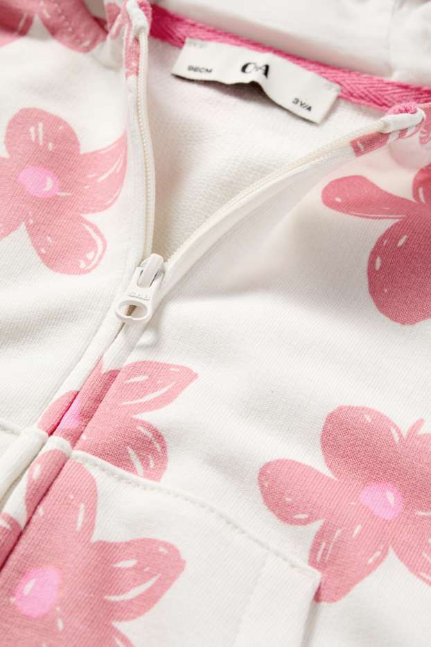 Enfants filles - Sweat - blanc crème