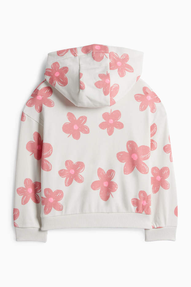 Enfants filles - Sweat - blanc crème