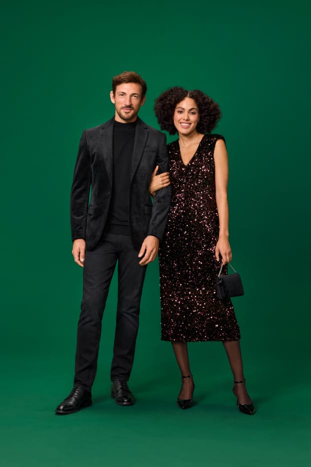 Uomo - Slim jeans - LYCRA® - nero