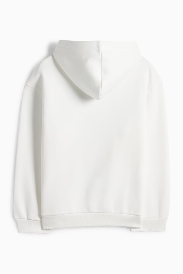 Enfants filles - Harry Potter - sweat à capuche - blanc