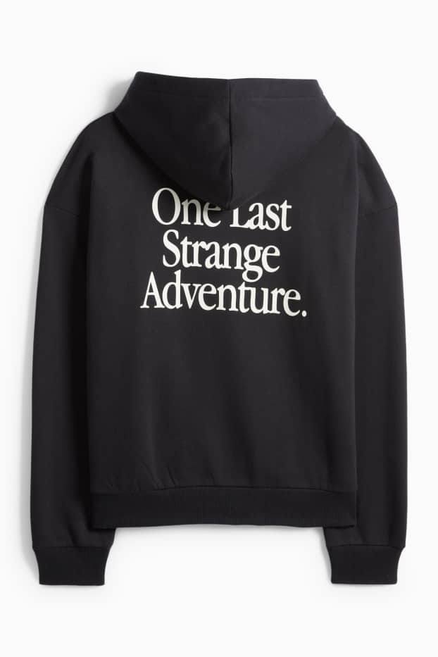 Herren - Hoodie - Unisex - Stranger Things - schwarz