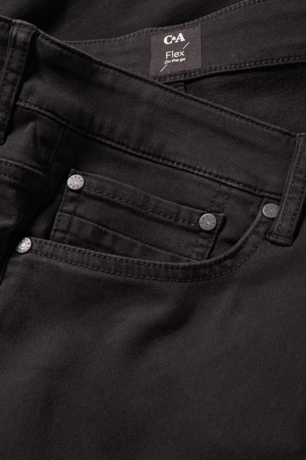 Hommes - Pantalon - slim fit - LYCRA® - noir