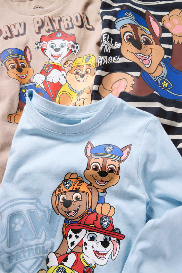 Kinderen: jongens - Shirt met lange mouwen - lichtblauw