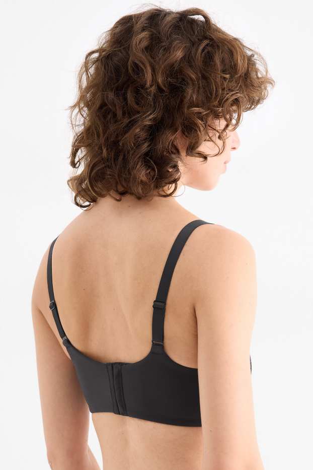 Donna - Reggiseno post-operatorio senza ferretti - nero