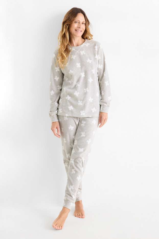 Femmes - Pyjama - gris clair