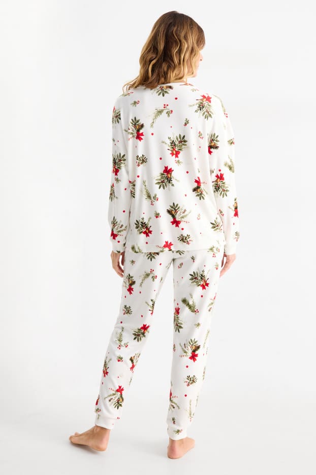 Femei - Pijama - alb-crem