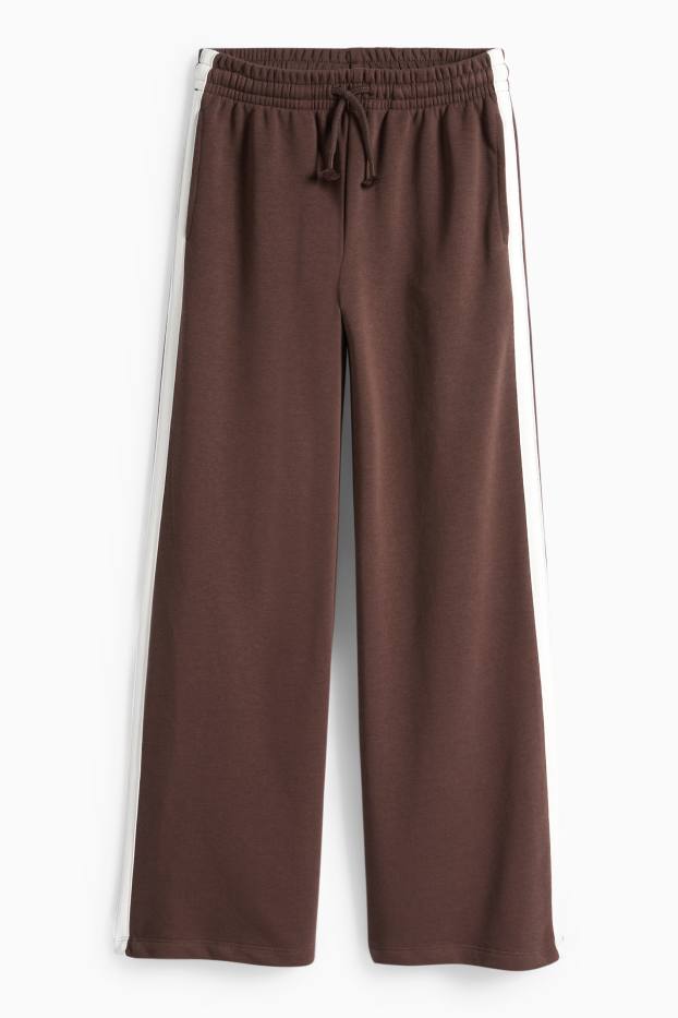 Enfants filles - Pantalon de jogging - marron foncé