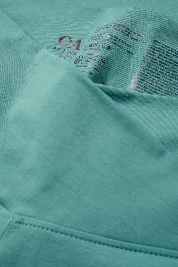 Damen - Basic-Leggings - türkis