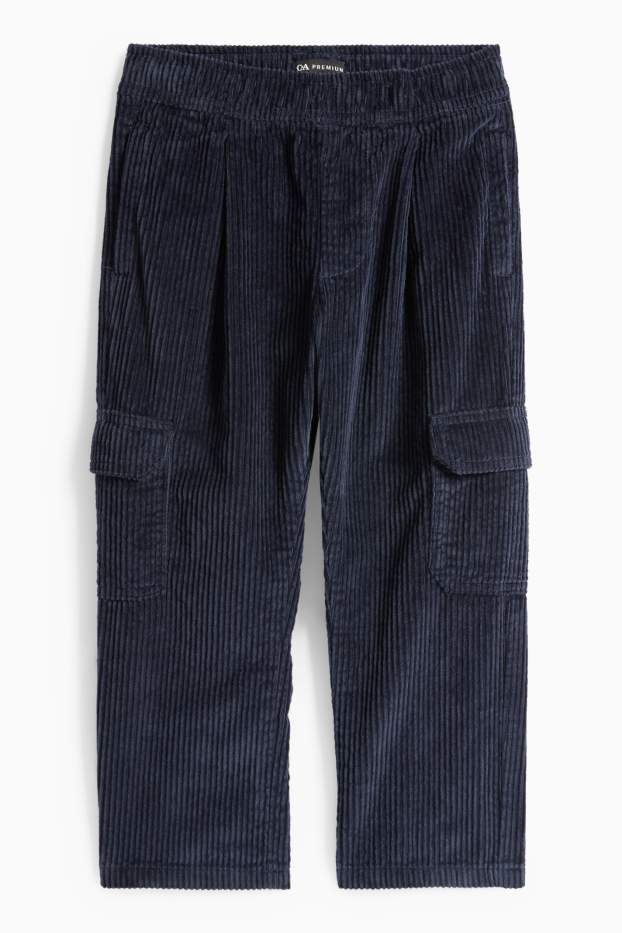 Kinderen: jongens - Broek - donkerblauw