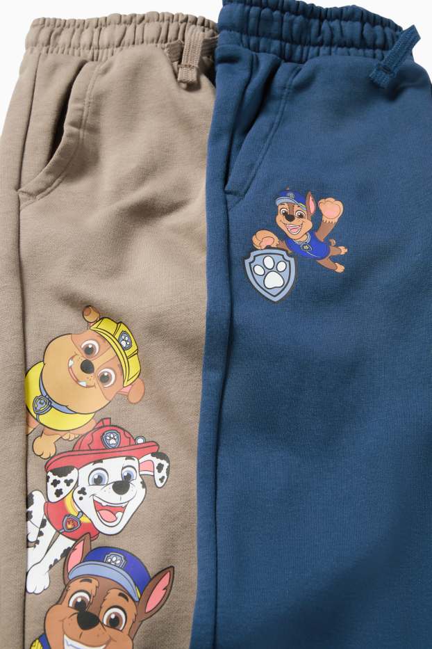 Children Boys - Multipack of 2 - PAW Patrol - Chase, Marshall - joggers - brown / dark blue
