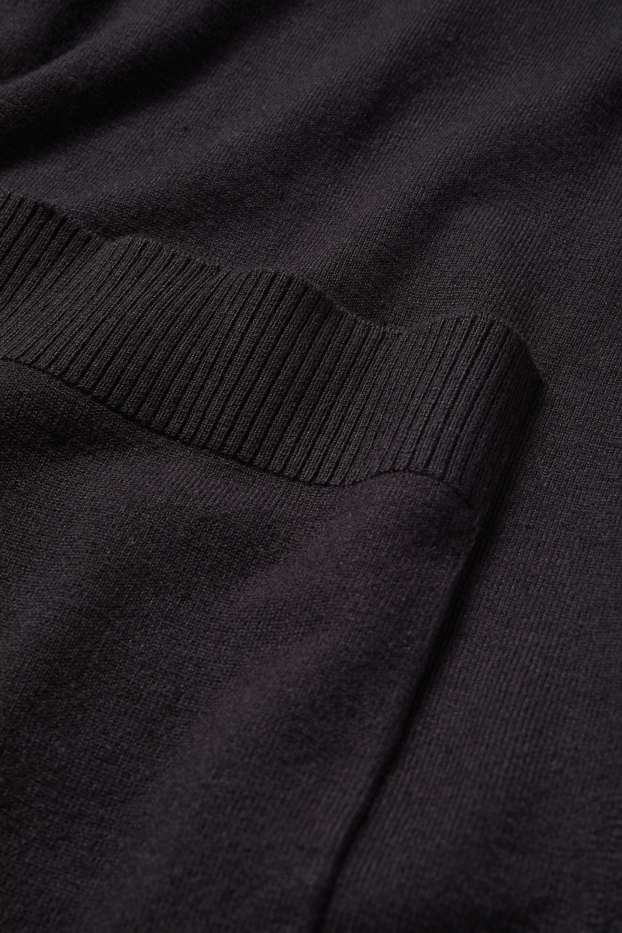Donna - Cardigan lungo - nero