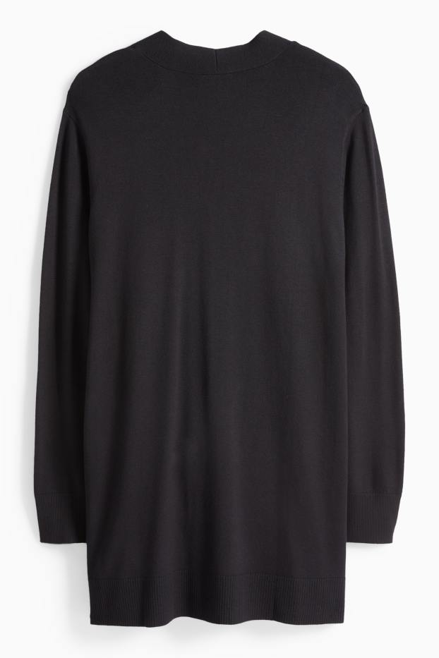 Donna - Cardigan lungo - nero