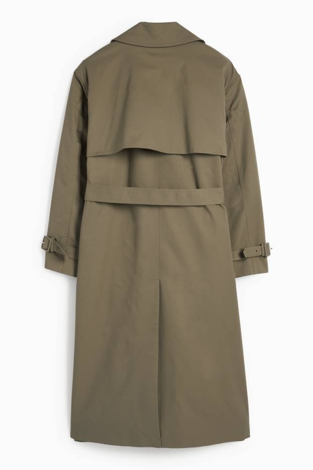 Damen - Trenchcoat - braun
