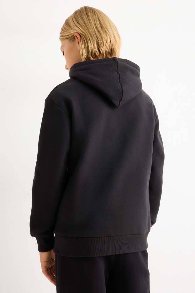 Enfants garçons - Stranger Things - sweat à capuche - noir