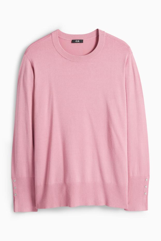 Damen - Pullover - pink