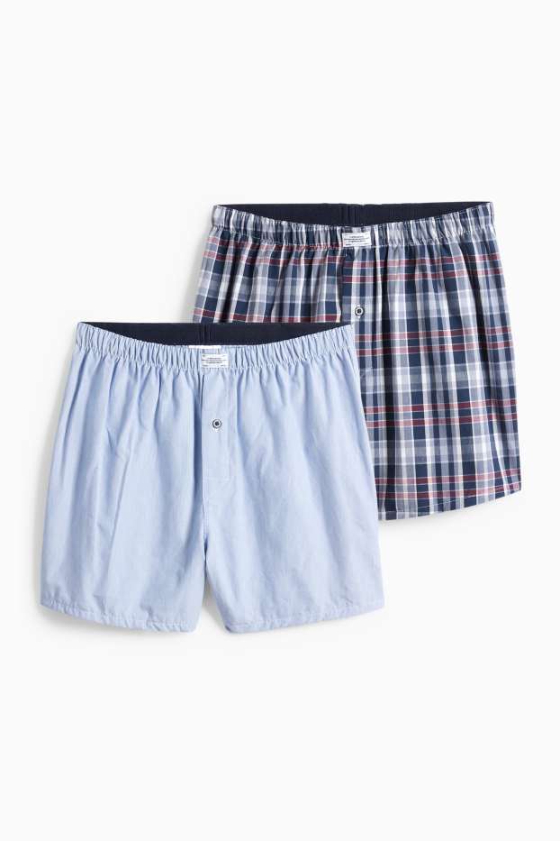 Men - Boxer shorts - dark blue