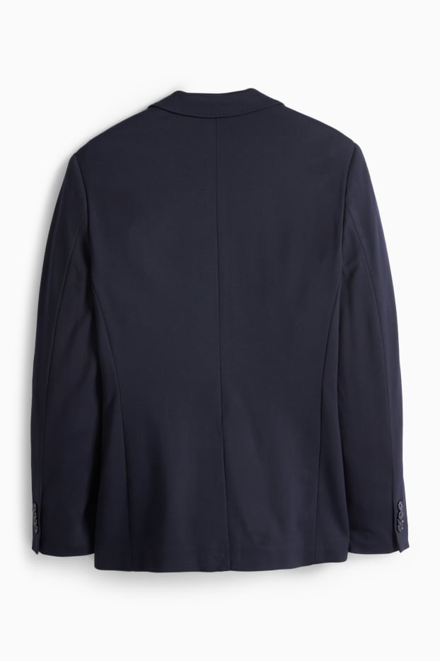 Herren - Baukasten-Sakko - Slim Fit - Stretch - dunkelblau