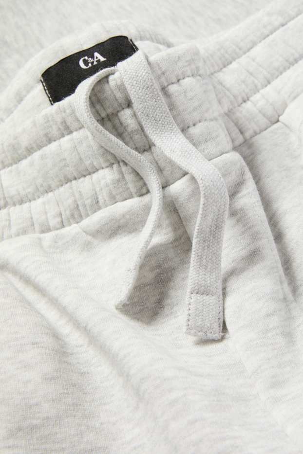 Heren - Joggingbroek - licht grijs-mix