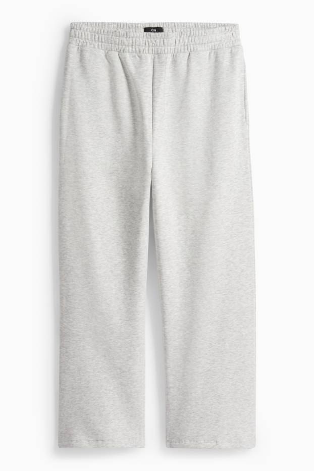 Heren - Joggingbroek - licht grijs-mix