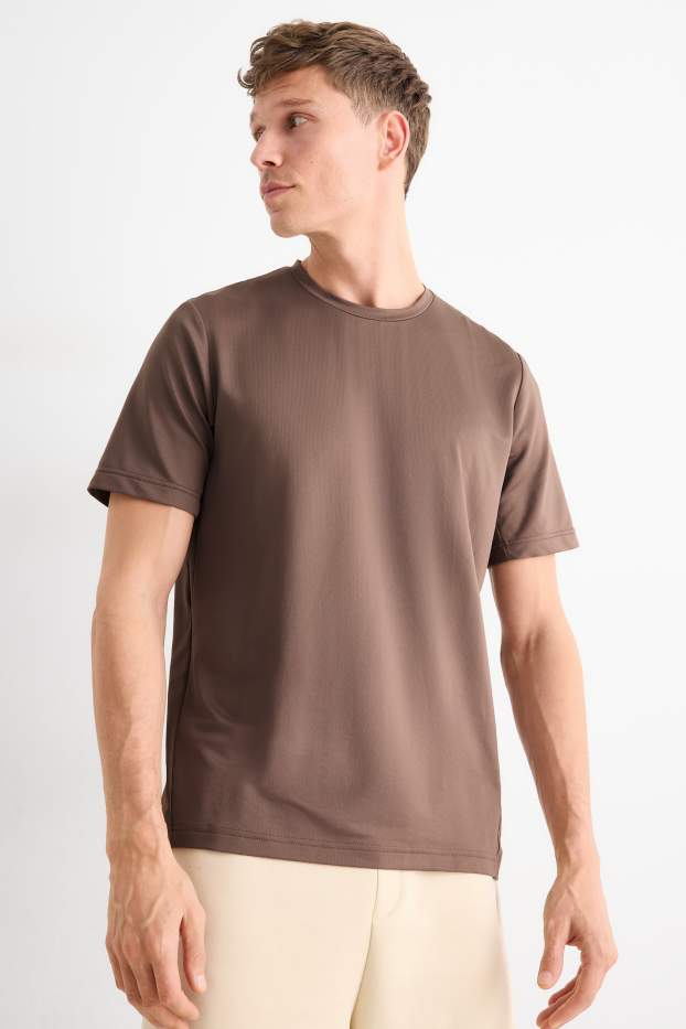 Herren - Sport-T-Shirt - Regular Fit - khaki