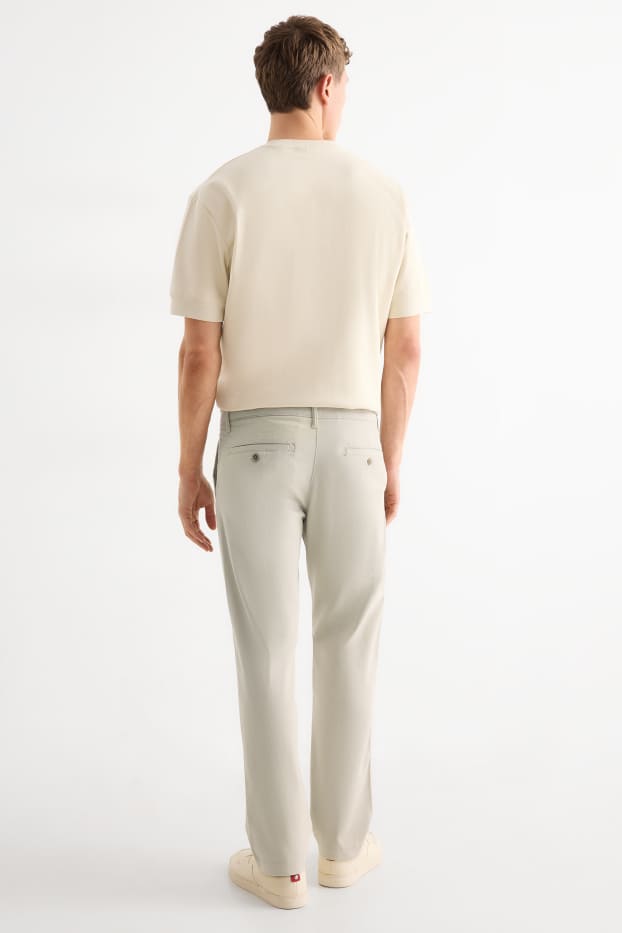 Uomo - Pantaloni chino - regular fit - beige