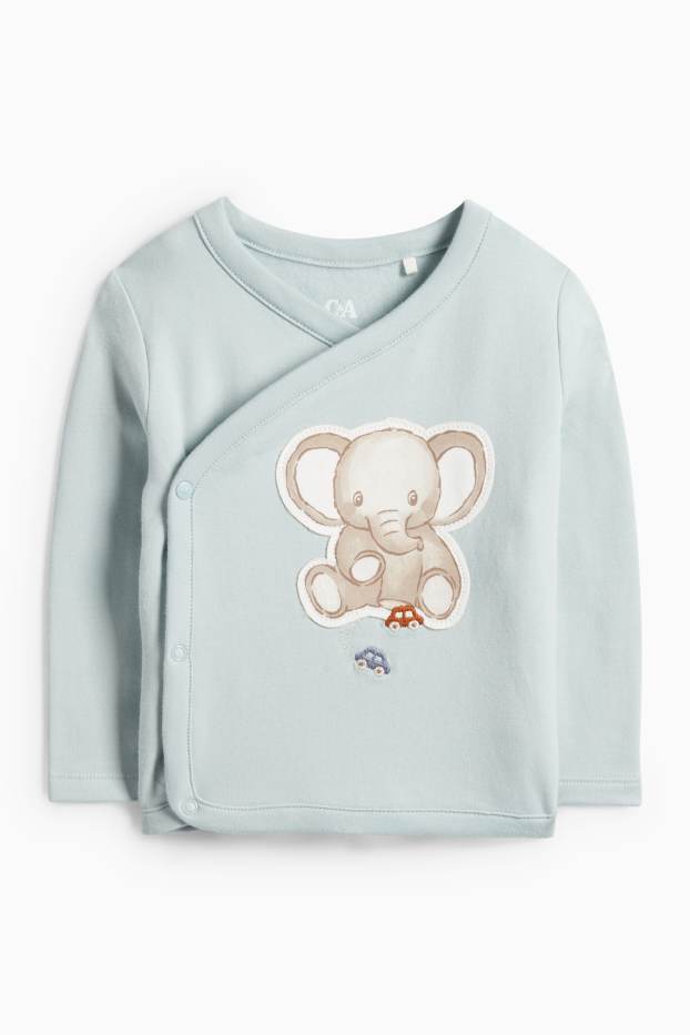 Baby: jongens - Baby pyjama - mintgroen