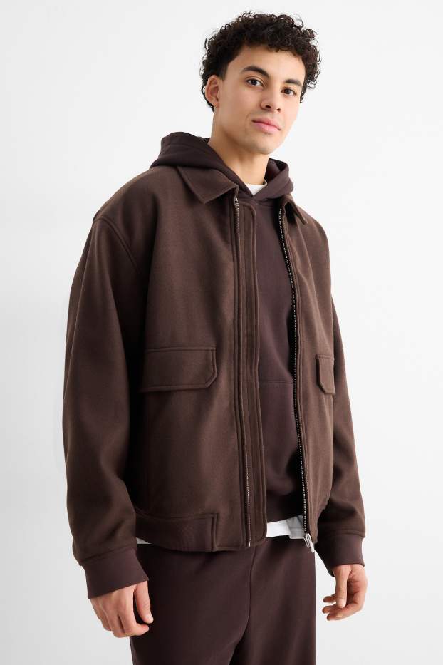 Home - Jaqueta - marró fosc