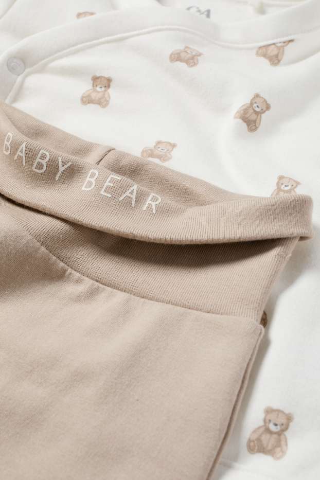 Unisex - Conjunt per a nounat - blanc/beix