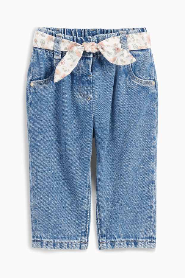 Miminka - dívky - Džíny pro miminka - džíny - modré