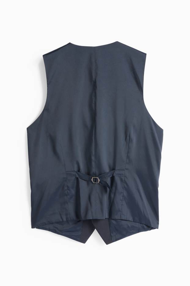 Herren - Baukasten-Weste - Regular Fit - Flex - LYCRA® - dunkelblau