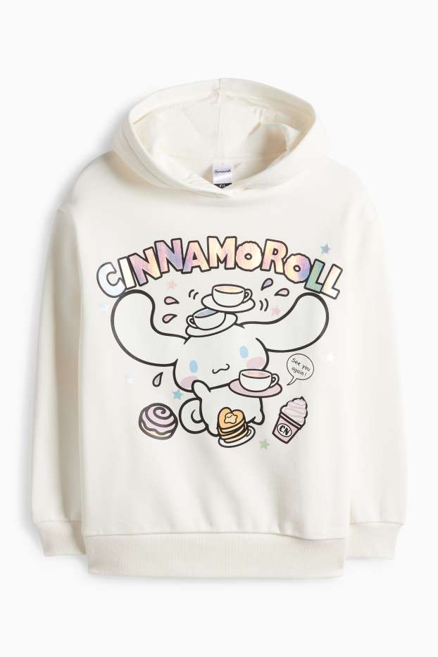 Enfants filles - Sweat - blanc crème