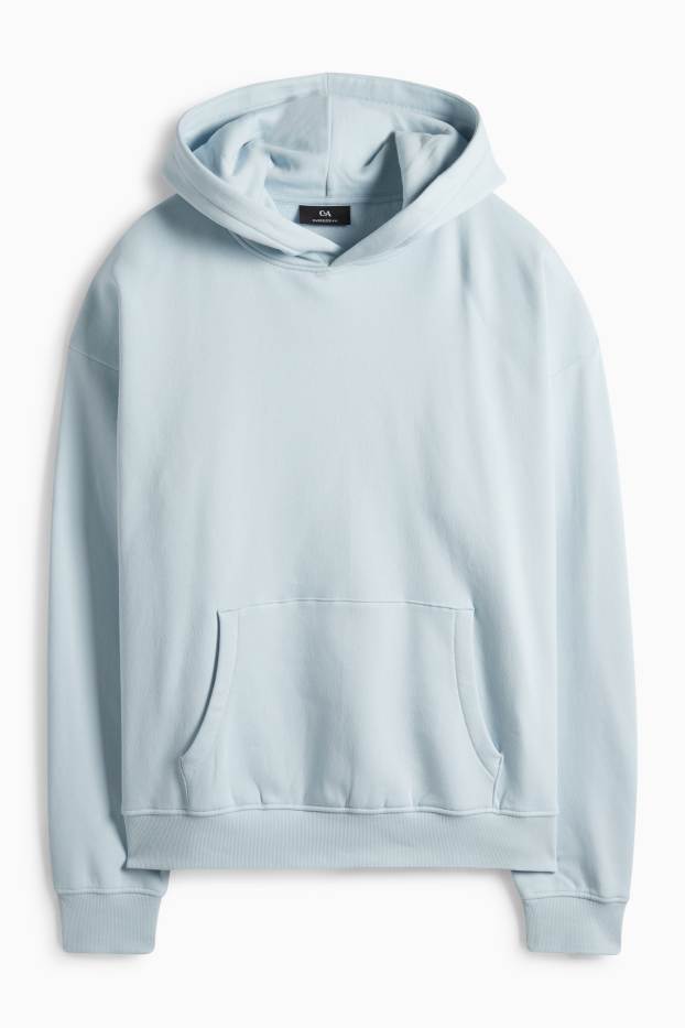 Pánské - Mikina - světle modrá