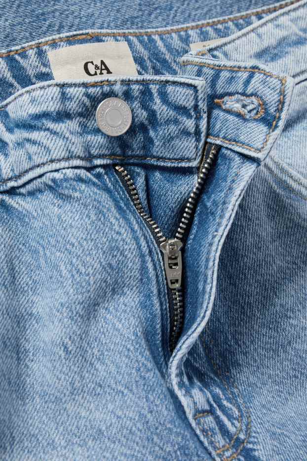 Dámské - Straight jeans - low waist - džíny - světle modré